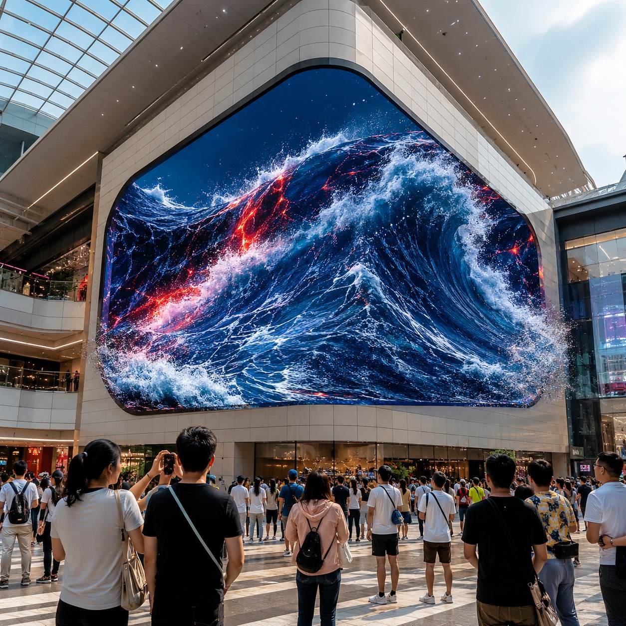 3D LED Video Wall
