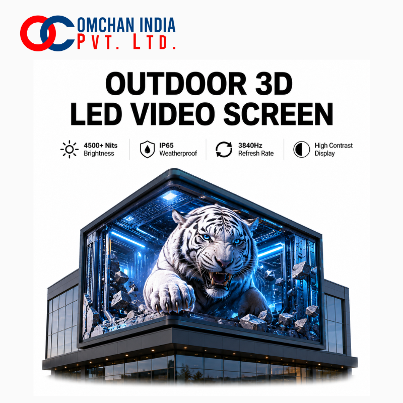 Indoor 3D LED Screen