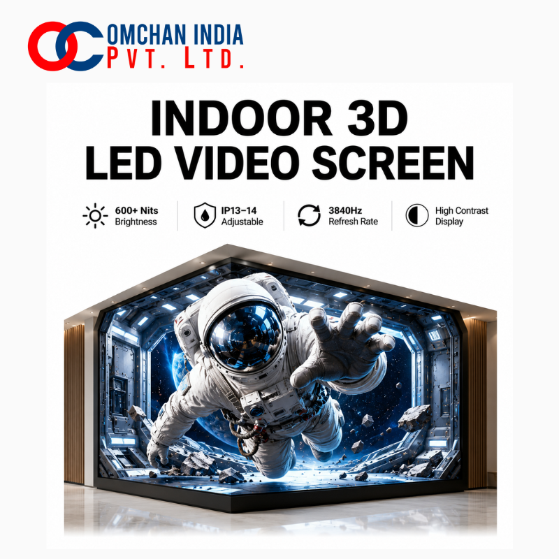 Indoor 3D LED Screen