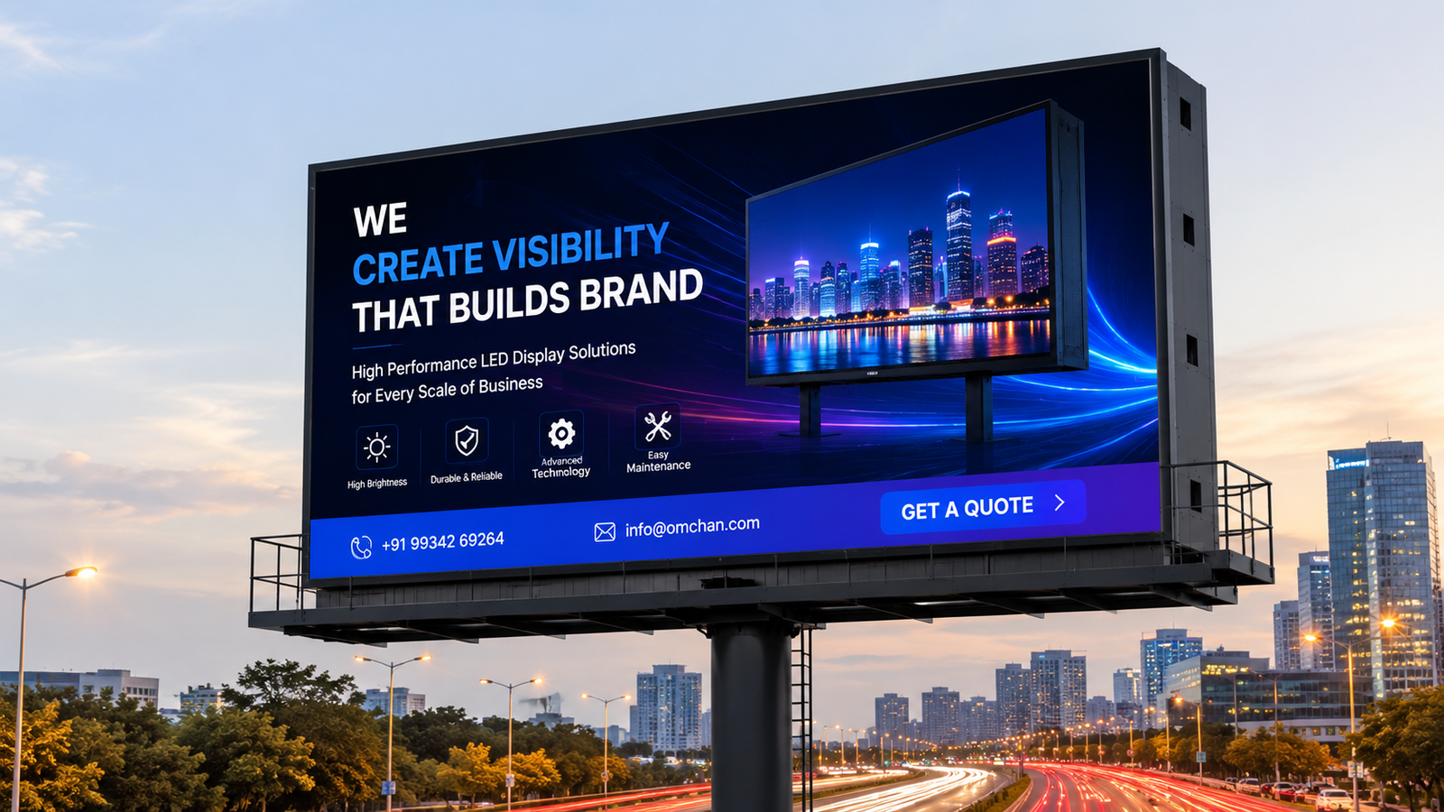 Outdoor LED Screen Manufacturers in India