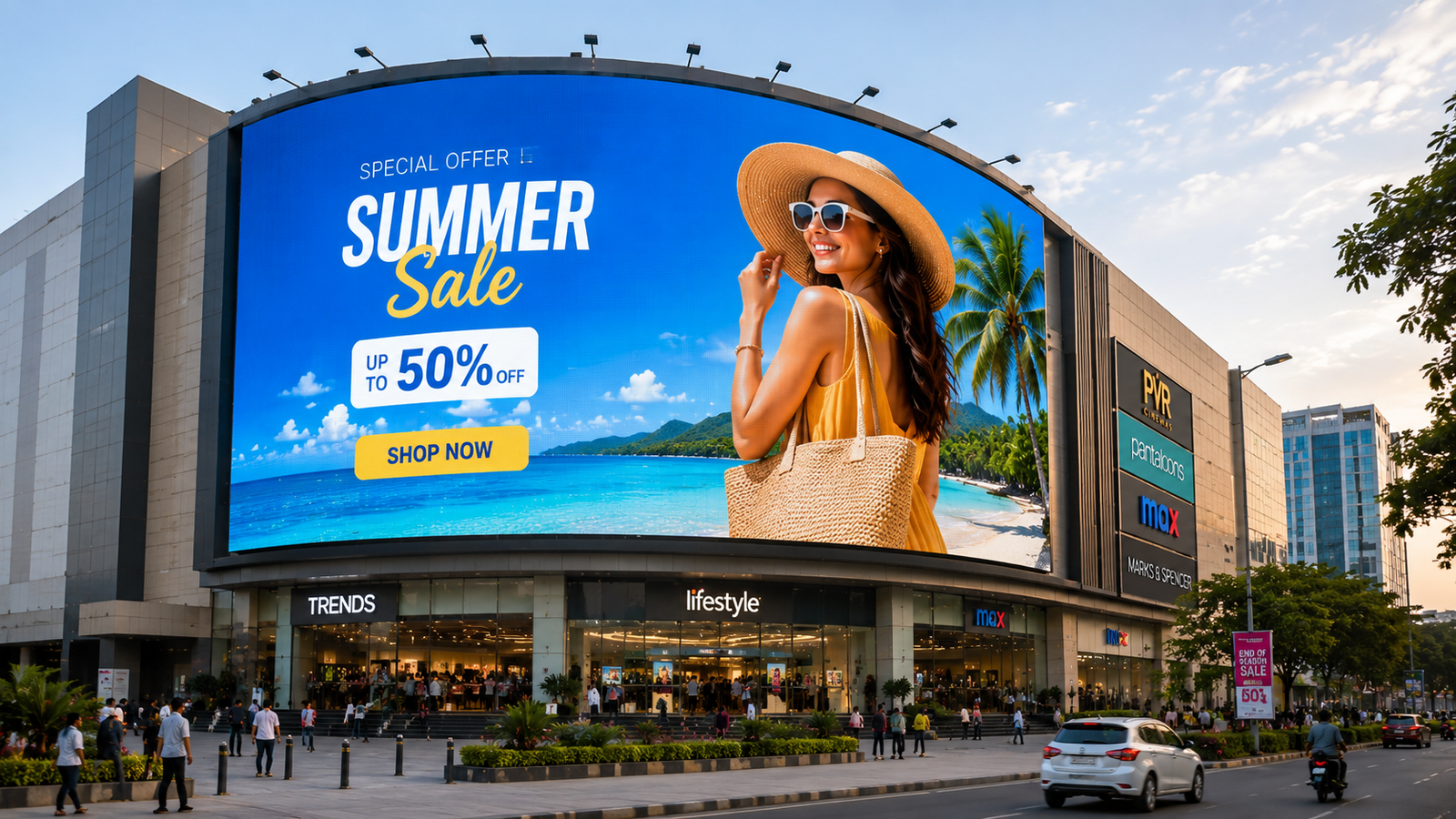 Outdoor LED Screen Manufacturers in India