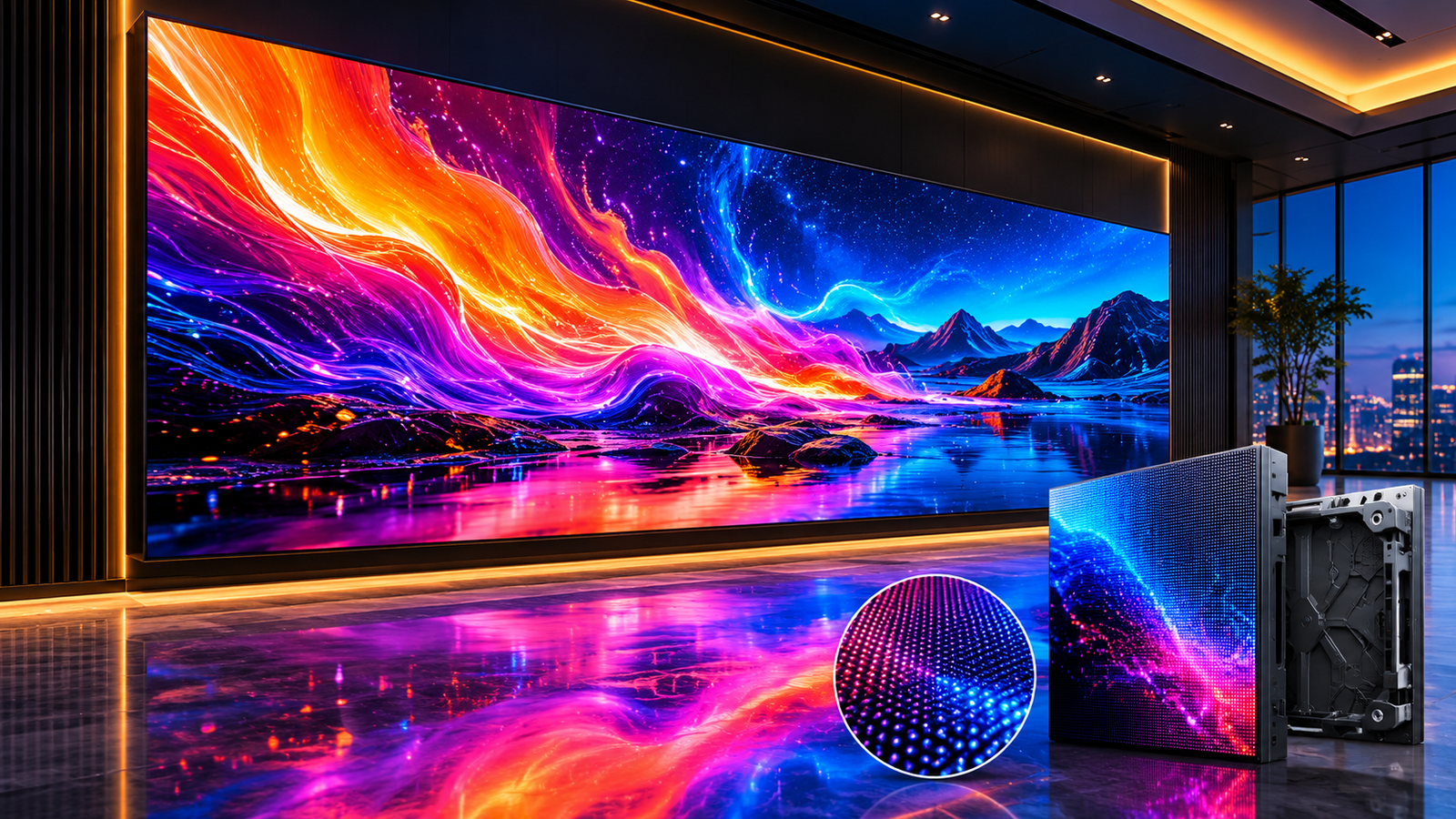 COB Indoor LED Video Wall