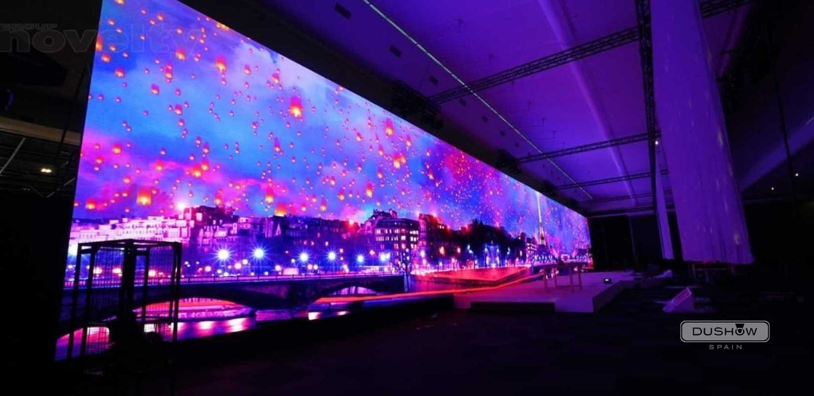 LED Display at the Khatu Shyam Temple 